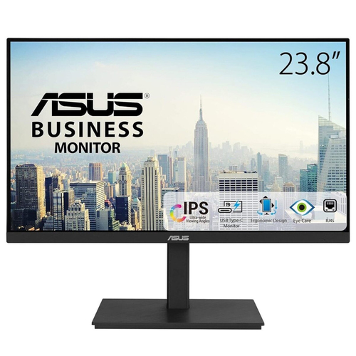 ASUS VA24ECPSN монитор для ПК 60,5 cm (23.8") 1920 x 1080 пикселей Full HD ЖК Черный