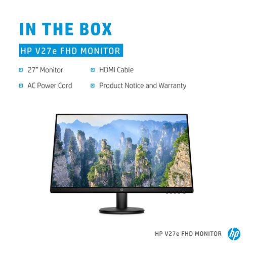 HP V27e computer monitor – image 7