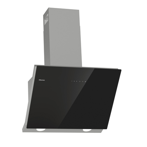 Hisense CH6IN14BXBUK cooker hood Wall-mounted Black 607 m³/h – image 1