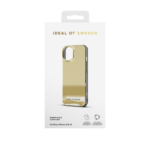 iDeal of Sweden Mirror Case iPhone 13 / 14 Mirror Gold – image 3