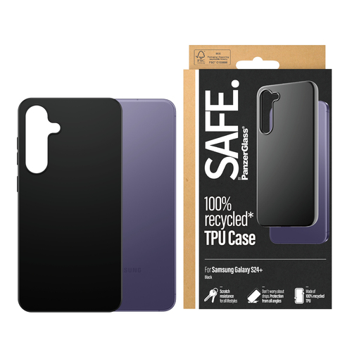 PanzerGlass SAFE. by PanzerGlass® TPU Case Samsung Galaxy S24+ | Black – image 2