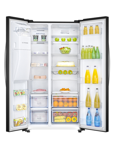 Hisense RS694N4IBF side-by-side refrigerator Freestanding