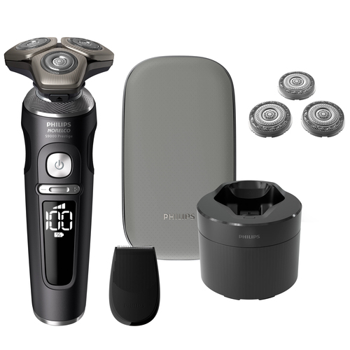 Philips Shaver S9000 Prestige SP9840/90 men's shaver Rotation shaver Trimmer Black – image 1