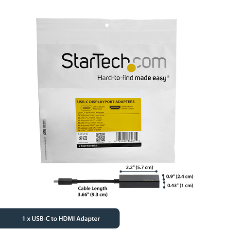 StarTech.com USB-C to HDMI Adapter with 4K – image 7