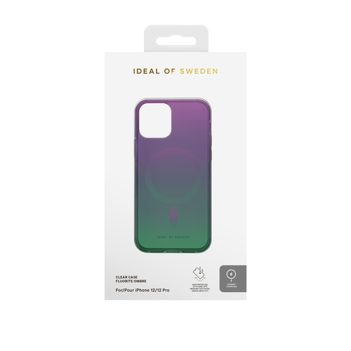 iDeal of Sweden Clear Case MagSafe iPhone 12/12P Fluorite Ombre – image 2
