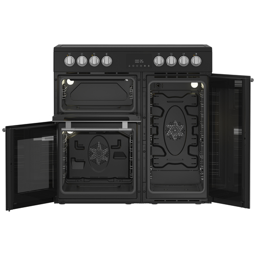 Hotpoint RH90CA20B cooker Gas Ceramic hob Black – image 9