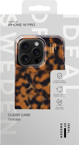 iDeal of Sweden Clear Case iPhone 16 Pro Tortoise – image 4