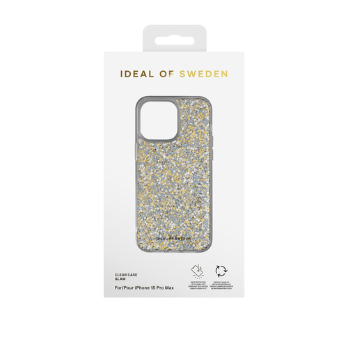 iDeal of Sweden Clear Case iPhone 15PM Glam
