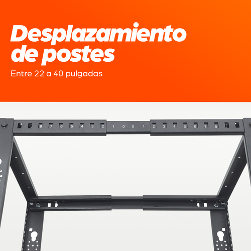 Rack INTELLINET Abierto de 4 postes