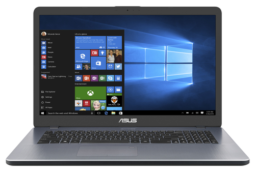 ASUS Vivobook 17 X705MA-BX269W Intel® Celeron® N N4020 Ноутбук 43,9 cm (17.3") HD+ 8 GB DDR4-SDRAM 256 GB Твердотельный накопитель (SSD) Wi-Fi 5 (802.11ac) Windows 11 Home Серый