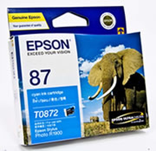 Epson UltraChrome Hi-Gloss2 Cyan Ink Cartridge