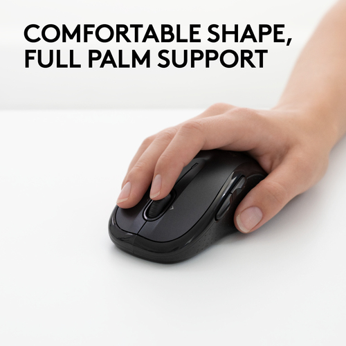 Logitech M510 ratón Mano derecha RF inalámbrico Laser 1000 DPI