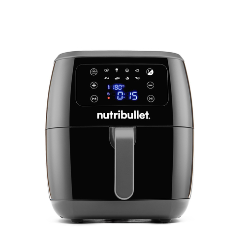 NutriBullet XXL Digital Air Fryer Одиночный 7 L Автономный 1800 W Аэрофритюрница с горячим воздухом Черный