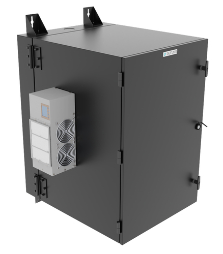 Vertiv GL36N12-30-B-AC10 rack cabinet 19U Wall mounted rack Black