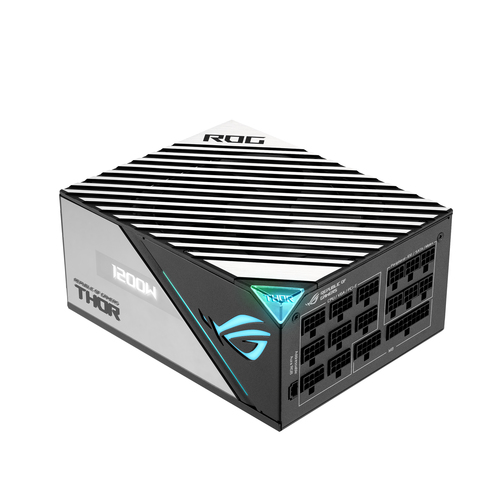 ASUS ROG-THOR-1200P2-GAMING блок питания 1200 W 20+4 pin ATX ATX Черный, Серебристый