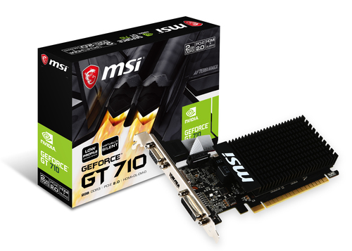 Msi Nvidia GeForce GT 710 2GB GDDR3 Graphics Card - image 2