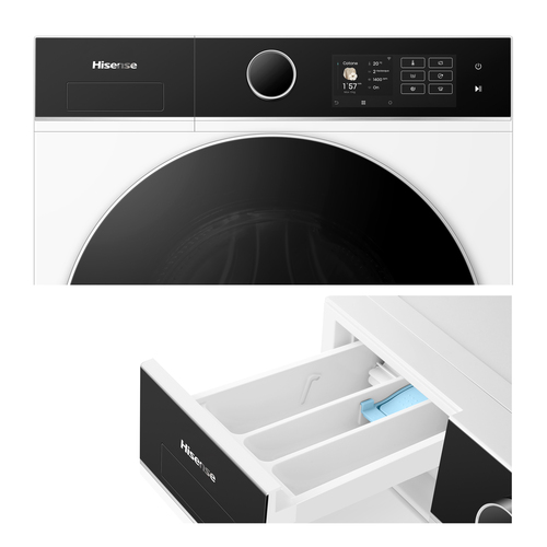 Hisense WF5I8043BWF Wasmachine Wit, afbeelding 2