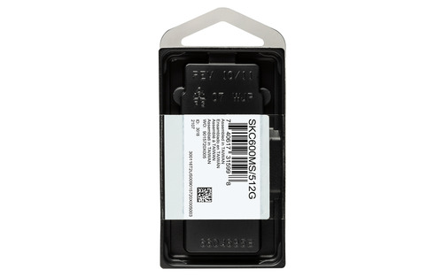 Kingston KC600 SSD - 512GB - SATA-600 - mSATA – Foto 4 von 9
