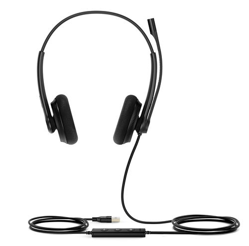 Yealink UH34 Lite Dual UC Гарнитура Проводная Оголовье Офис/колл-центр USB тип-A Черный