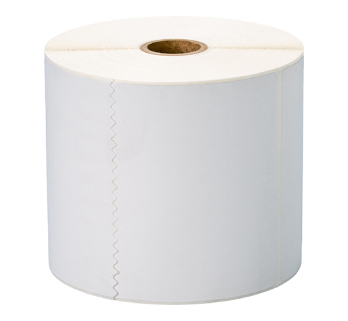 4INX6IN DT PREMIUM PAPER LABEL, 5INOD/1INCORE, 460 LABELS/ROLL, 8 ROLLS/CASE