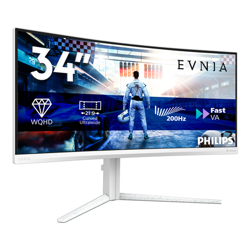 Philips Phil 34 L 34M2C8600P 200Hz QHD F-VA, afbeelding 4