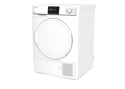 Sharp KD-HHB7S8PW3-DE tumble dryer Freestanding Front-load