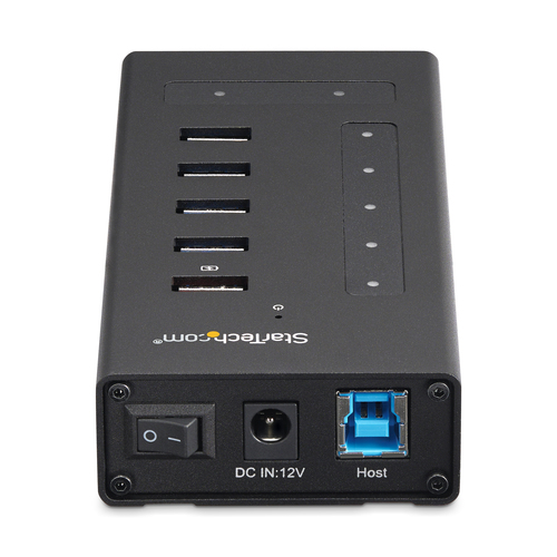 StarTech.com 7 Port USB C Hub - USB Type-C to 2x USB-C/5x USB-A - Commercial Metal USB 3.0 Hub - SuperSpeed USB 3.2 Gen 1 (5Gbps) - Self Powered - BC 1.2 Fast C – image 8