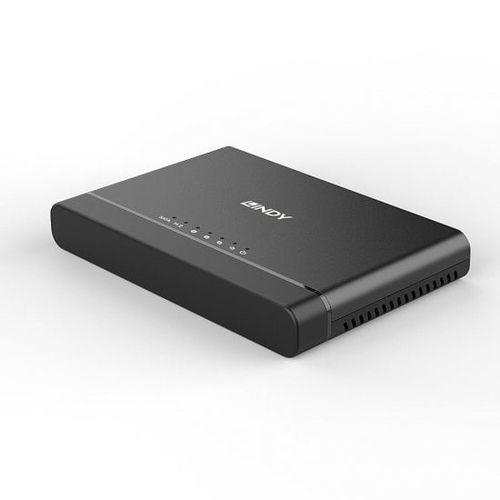 Lindy 43359 base de conexión para disco duro USB 3.2 Gen 2 (3.1 Gen 2) Type-C Negro