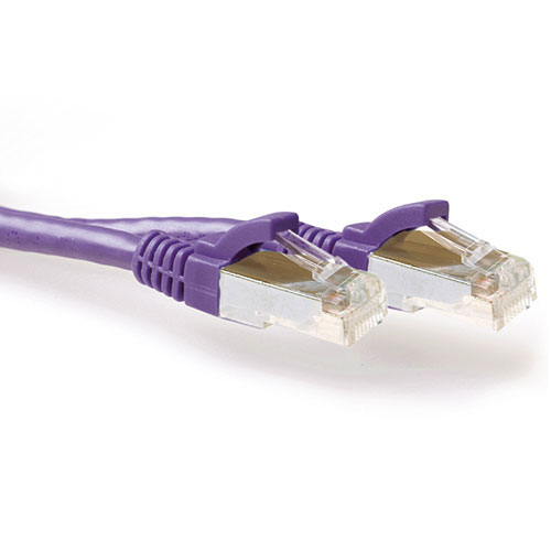 ACT FB2330 сетевой кабель Пурпурный 30 m Cat6a S/FTP (S-STP)