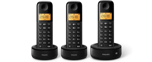 Philips D1353B/38 telephone DECT telephone Caller ID Black – image 2