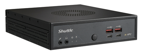 Shuttle Slim AI PC DN11H5 Intel Core Ultra 5 125H, Intel Arc graphics, 2xHDMI, 2x DP, 4x 2.5Gbit LAN, afbeelding 5