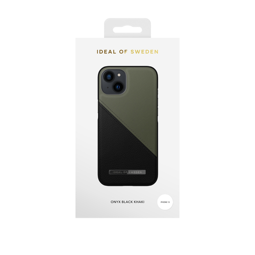 iDeal of Sweden Atelier Case iPhone 13 Onyx Black Khaki – image 2