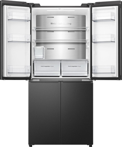 Hisense PureFlat Slim RQ5P470SYFD Fridge Freezer - Black - image 8