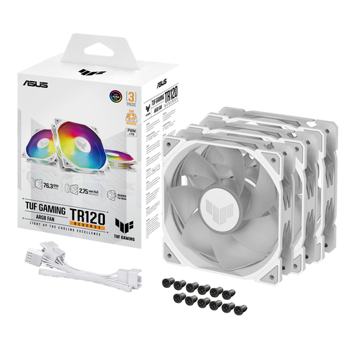 ASUS TUF Gaming TR120 ARGB Reverse case fan, afbeelding 9
