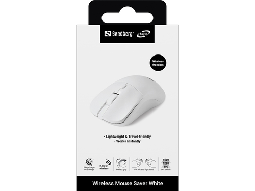 Sandberg Wireless Mouse Saver White – image 6
