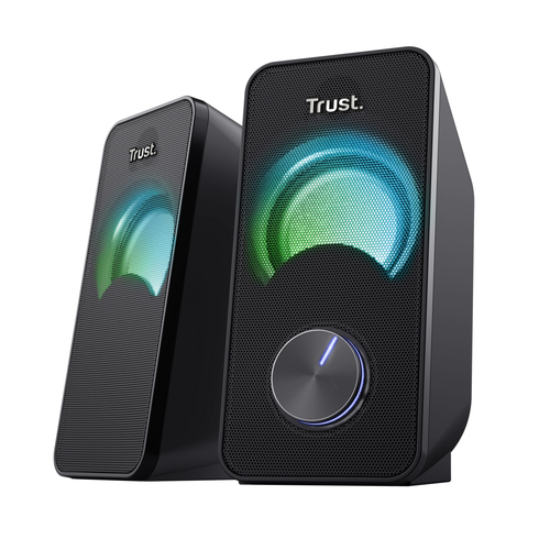 Trust Arys Compact RGB LED 2.0 speaker set PC speaker Zwart, afbeelding 4
