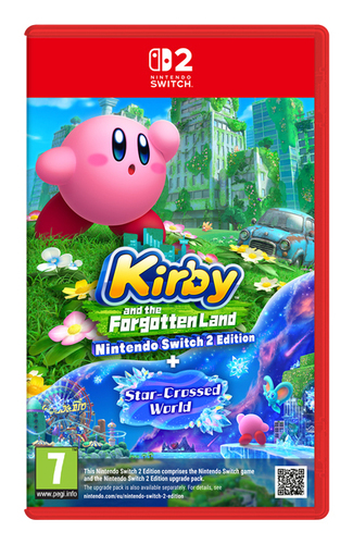Nintendo Kirby and the Forgotten Land + Star-Crossed World - Switch 2 - image 1
