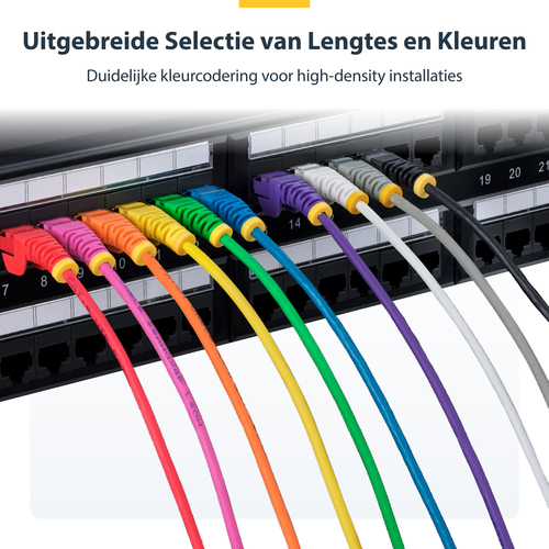 StarTech.com 1 m CAT6 kabel - slanke CAT6 netwerkkabel, afbeelding 9