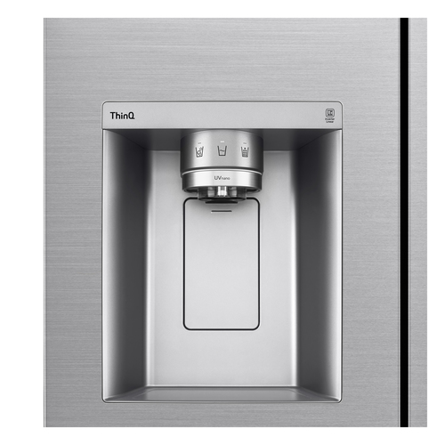 LG GSLV90PZAM side-by-side refrigerator Freestanding – image 4