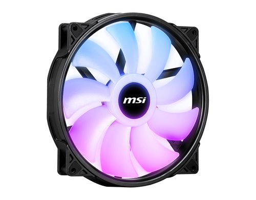 MSI MAG MAX F20A-1 система охлаждения компьютера Корпус компьютера Вентилятор Черный