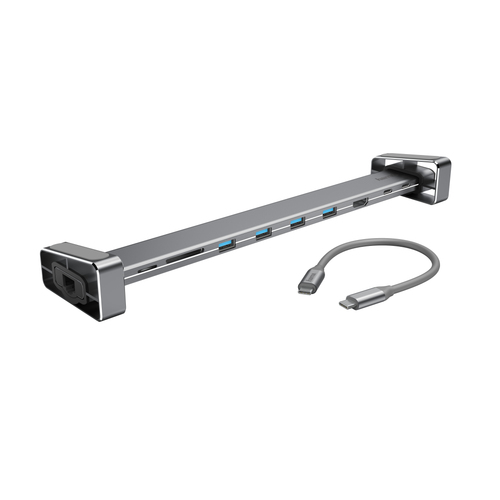 Hama 00200103 док-станция для ноутбука USB 3.2 Gen 1 (3.1 Gen 1) Type-C Серый