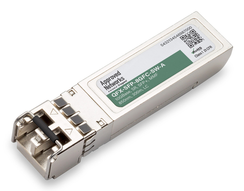 Legrand QFX-SFP-8GFC-SW-A network transceiver module Fiber optic 11100 Mbit/s SFP+ 850 nm