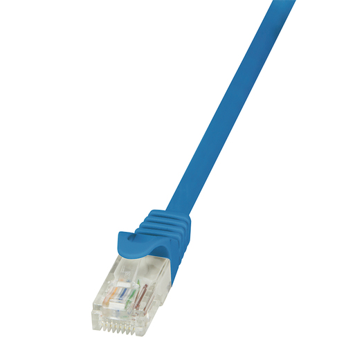 LogiLink EconLine CAT 6 Ikke afskærmet parsnoet (UTP) 7.5m Patchkabel Blå