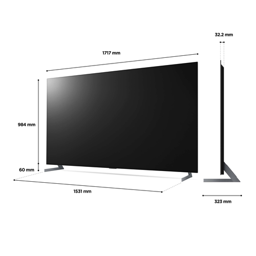 LG OLED83G26LA.AEK TV 2.11 m (83") 4K Ultra HD Smart TV Wi-Fi Metallic – image 5