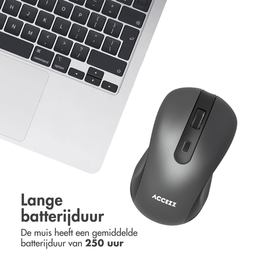 Accezz Draadloze muis - Bluetooth / USB-A adapter, afbeelding 2