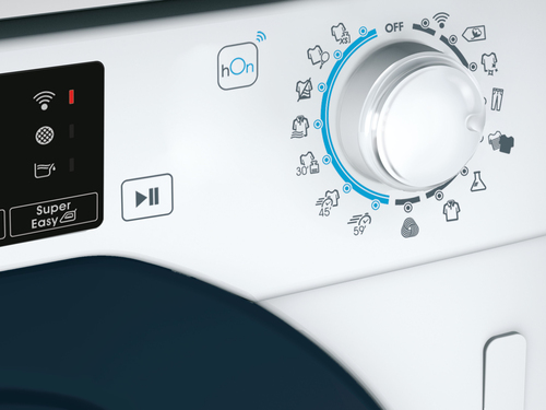 Candy BCTDH7A1TBE 7kg Fully Integrated Heat Pump Dryer In White A Rate - image 2