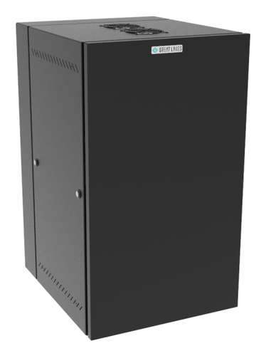 Vertiv GL36WMS-B-AF rack cabinet 19U Wall mounted rack Black