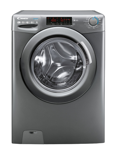 Candy Smart Inverter CSWS496TWMRRE-47 washer dryer Freestanding Front-load Anthracite – image 1