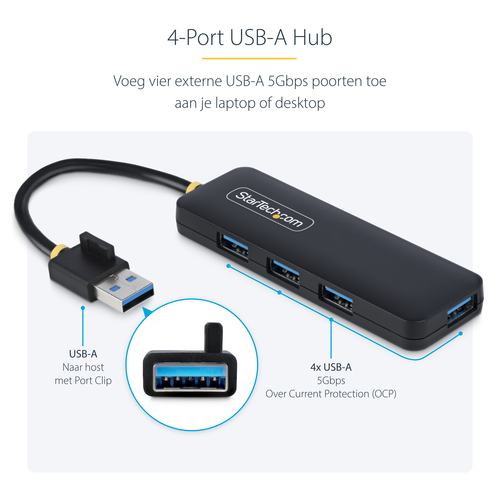 STARTECH 4-Port USB-A Hub 5Gbps, afbeelding 6