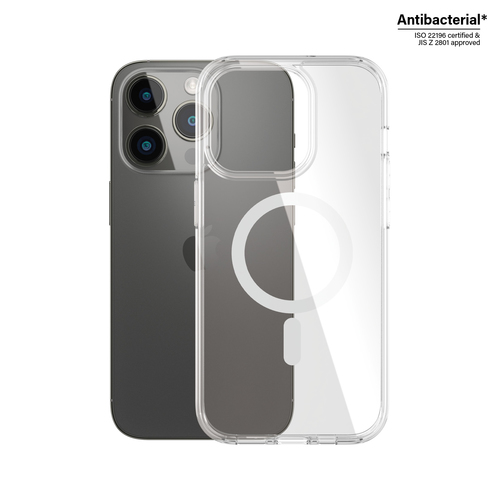 PanzerGlass ® HardCase Transparent w. White MagSafe iPhone 14 Pro чехол для мобильного телефона 15,5 cm (6.1") Крышка Прозрачный
